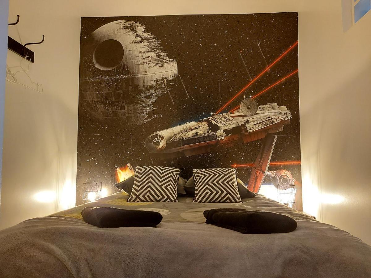 Appartement Cinema Video-Projecteur Et Garage Honfleur Dış mekan fotoğraf