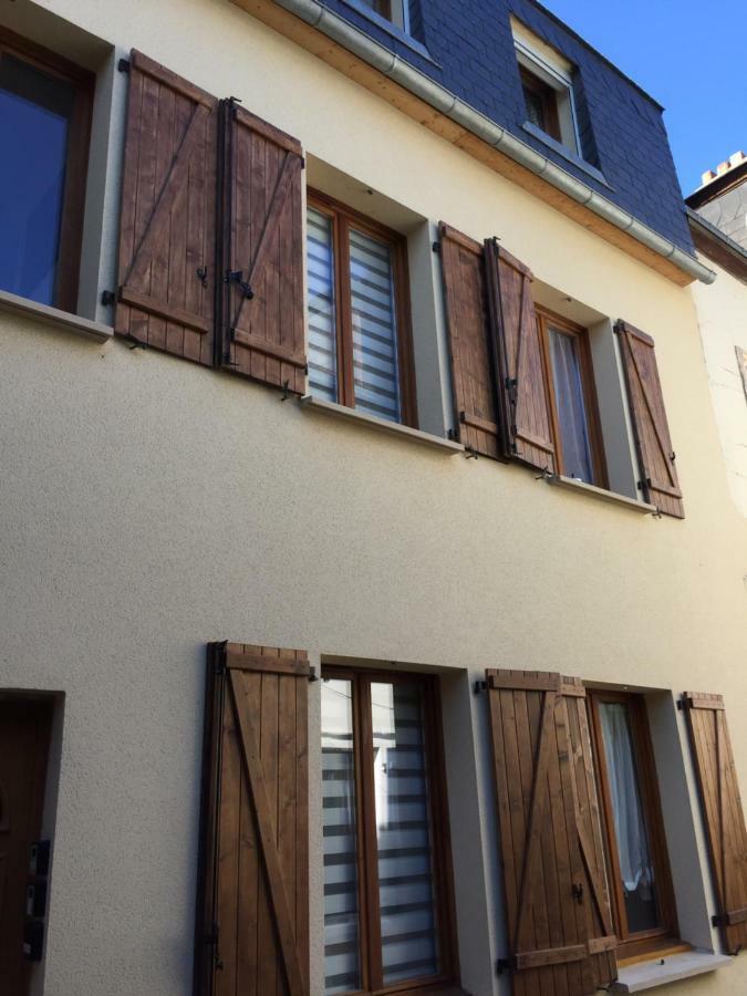 Appartement Cinema Video-Projecteur Et Garage Honfleur Dış mekan fotoğraf